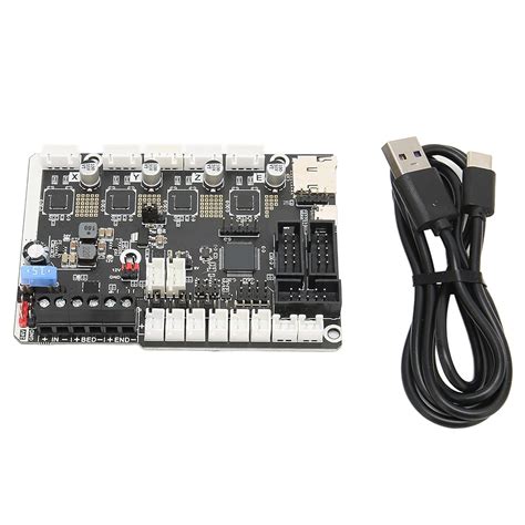 3D Printer Motherboard, Type C Interface Single Head Main Control Board ...