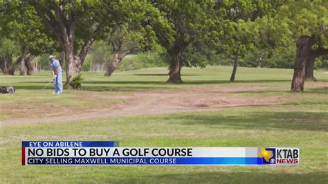 UPDATE: No bids received for Maxwell Golf Course in Abilene