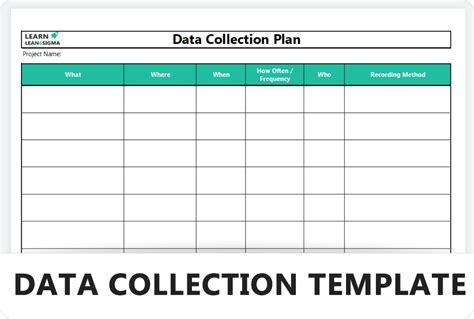 Image result for Data Collection Plan