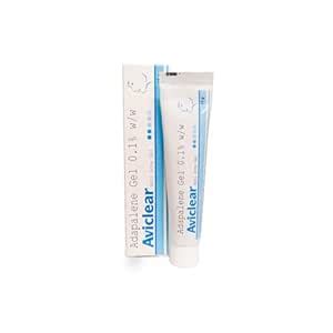 Aviclear Adapalene Gel 0.1%, Acne Treatment for Face, Chest and Back ...