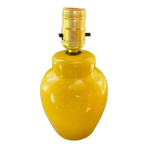 Yellow Modern Table Lamp