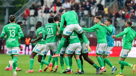 Saint-Etienne earns Ligue 1 promotion with extra-time goal - ESPN