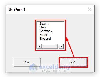 Sort ListBox Using Combo Box Access 2016 的图像结果