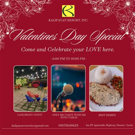 Surprise Your Loved Ones this Valentines Day at Kalipayan Resort ...