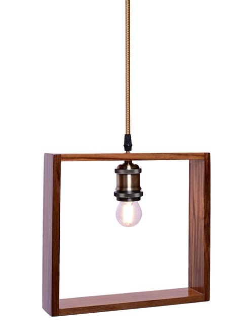 The Weaver's Nest Rustic Teak Wood Hanging Light/Lamp, Pendant Light f ...