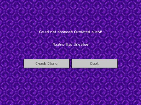 Image result for Minecraft Bedrock Outdated Client