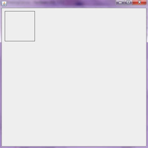 Create Shapes in Java 的图像结果