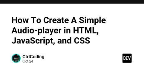 Image result for Create a Audio File HTML Code