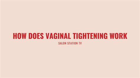 Vaginal Tightening Sydney | Vaginal Rejuvination Sydney – SALON STATION