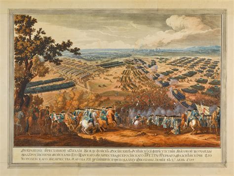 The Battle of Poltava on 27 June 1709 | Russian Pictures | 2020 | Sotheby
