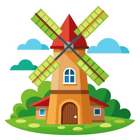 Free wind mill clip art, Download Free wind mill clip art png images ...