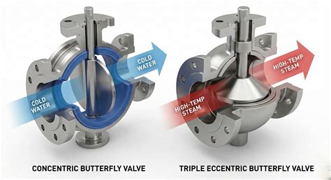 Concentric vs Eccentric Butterfly Valves: Key Differences and Applications