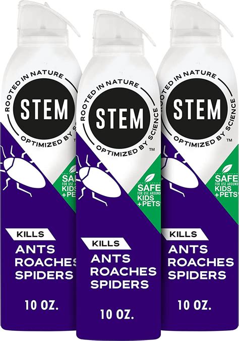 STEM Bug Killer: Plant-Based, Safe, Kills Ants, Roaches, Spiders ...