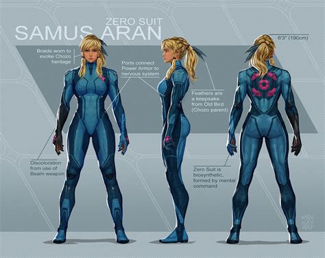 samus aran (metroid and 1 more) drawn by max_kay | Danbooru