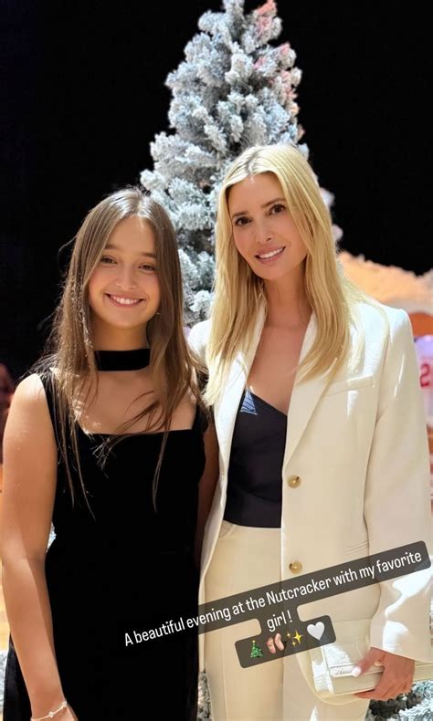 Arabella Rose, la hija adolescente de Ivanka Trump, deslumbra en el US ...