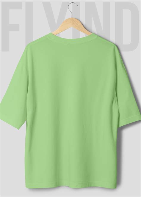 Rick And Morty Dugs Pista Green Oversized T Shirt | flyind.in