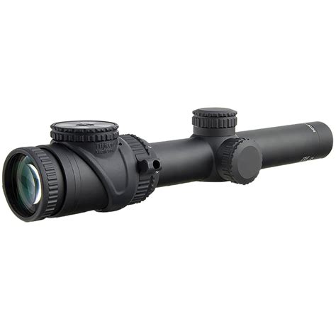 Trijicon AccuPoint 1-6x 24 Rifle Scope with Green Triangle Post Reticle ...