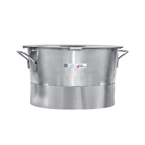 25 Liters SS304 Ink tank with sump and caster wheels for 240 mm B leng ...