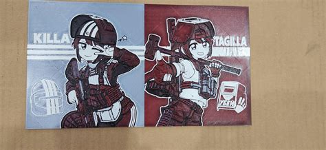 Killa & Tagilla Anime Poster – 3D Printed Full Color Tarkov Gamer Wall Art - Etsy