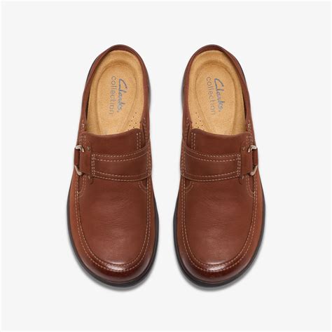 Womens Carleigh Viola British Tan Nubuck Clogs & Mules | Clarks