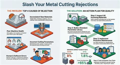How to Reduce Metal Cutting Rejections | Proven Techniques & Tips