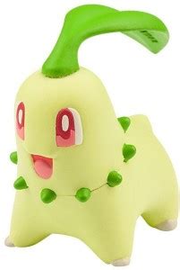 TAKARA TOMY Pokemon Moncolle #31 Chikorita Figurine - Pokemon Moncolle ...