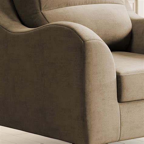 Buy Bianca Velvet 1-Seater Sofa - Green from Home Centre at just INR ...