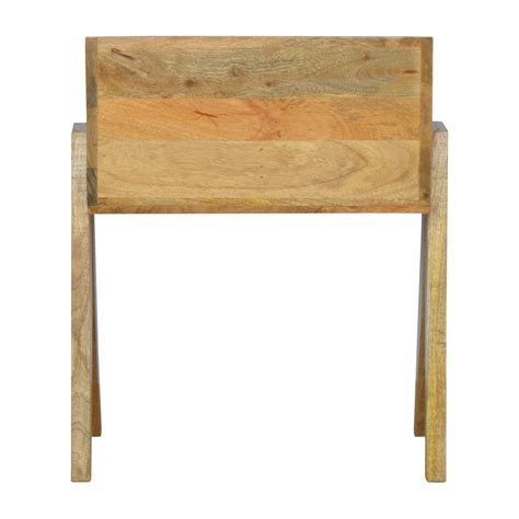 Trestle Magazine Rack - ArtisanFurniture.in