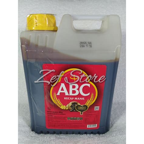 Jual [ORIGINAL BPOM] ABC Kecap Manis Kemasan Jerigen 6kg - ABC Sweet ...