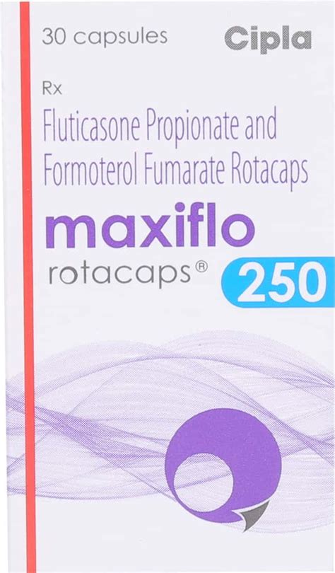 Maxiflo 250 Rotacaps: Uses, Side Effects, Price, Dosage & More Info ...