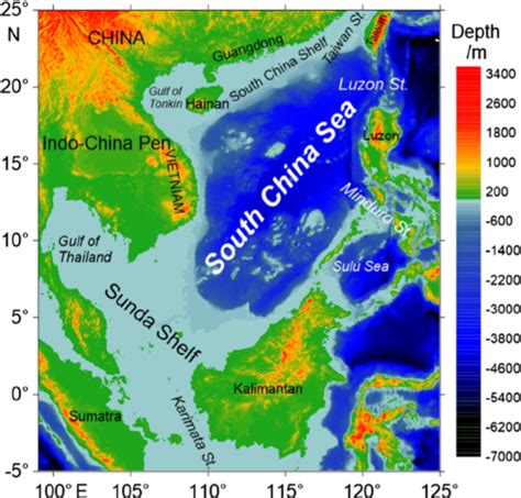 Trending China Sea Map PNG - Lasea