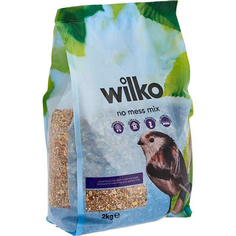wilko Wild Bird No Mess Bird Food 2kg