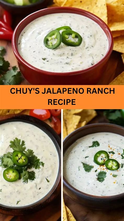 Chuy's Jalapeno Ranch Recipe - Yum Yarns