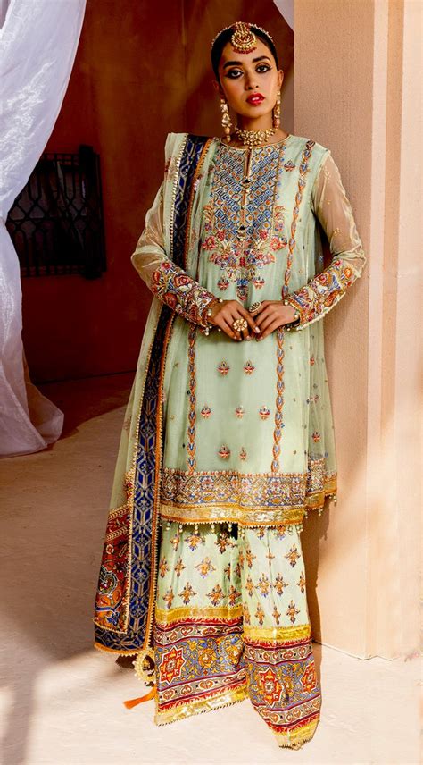 Anaya X Kamiar Rokni · Dhanak Mehndi Collection – MAHAM – YourLibaas