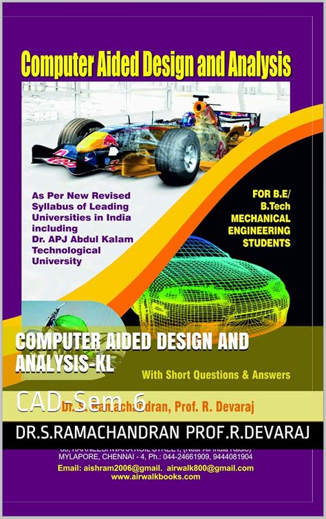 Computer Aided Design and Analysis-KL: CAD-Sem 6 (1) eBook : Prof.R ...