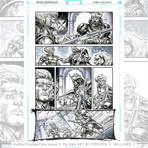 Freddie Williams II on Twitter: "My Ink-Wash art from the HeMan ...