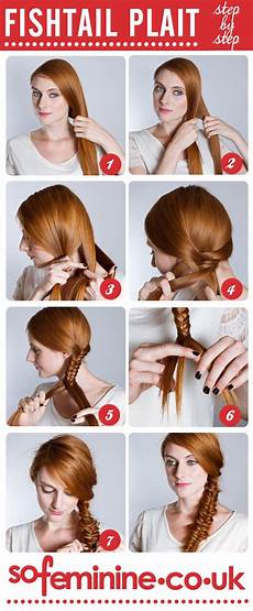 How Do You Braid Hair Step By Step by How To Do A Fishtail Plait Step By Step Fishtail Braid How Do You Braid Hair Step By Step