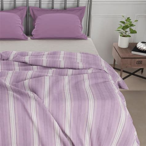 Buy NAUTICA West Port Cotton Anti-Microbial Striped Double Comforter ...