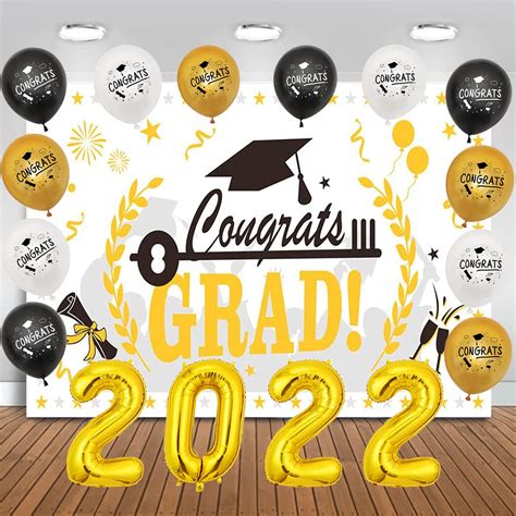 Buy Graduation Party Decorations 2022, Graduation Balloons for Class of ...