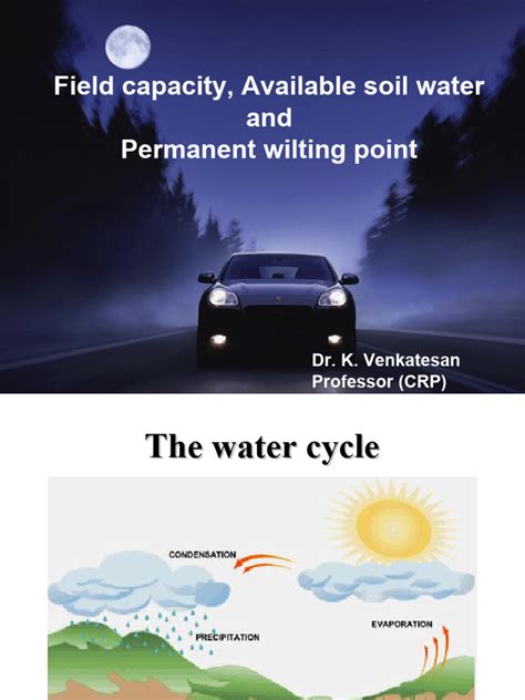 Image result for Field Capacity Test