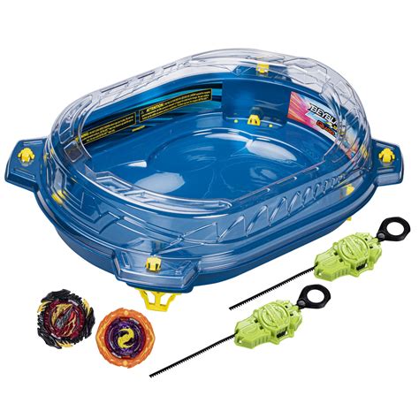 Beyblade Burst QuadStrike Thunder Edge Battle Set, Battle Game Set with ...