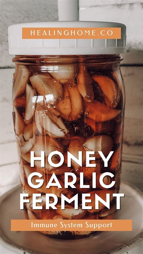 Honey Garlic Ferment - An Immune Boosting Powerhouse!