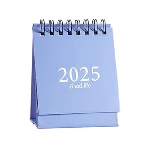 Aiffort Small Desk Calendar 2024-2025 New Year Mini Calendar Creative ...