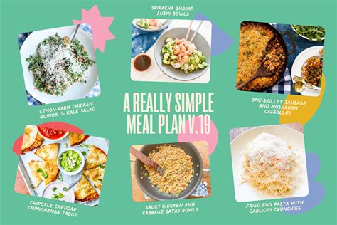 Simple Diet Meal Plan 的图像结果