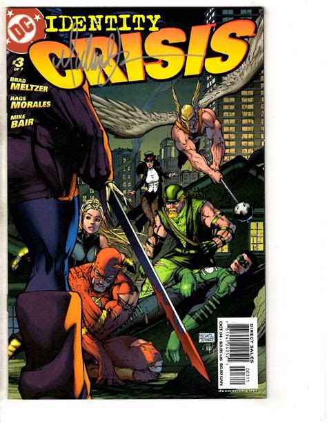 Identity Crisis # 3 NM 1st Print Signed By Michael Turner DC Comic Book ...