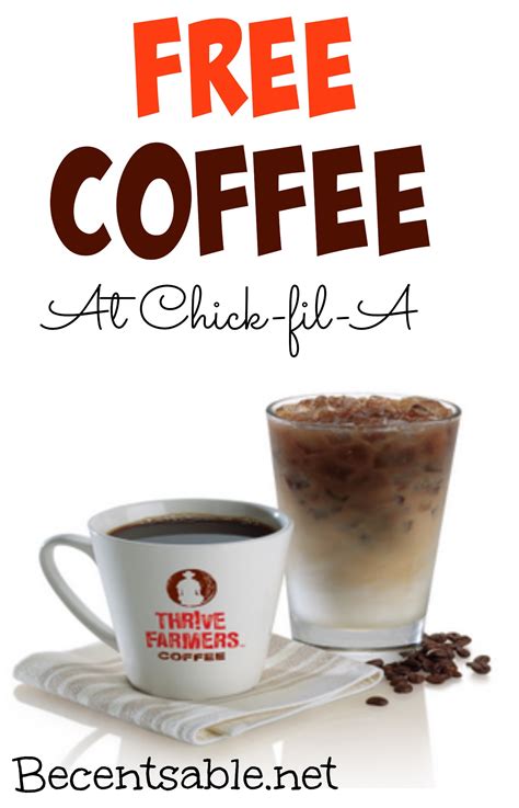 Free Coffee At Chick fil A