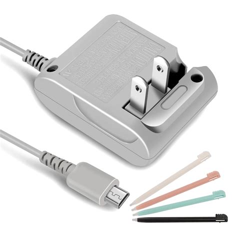 Amazon.com: DS Lite Charger Kit Compatible with Nintendo DS Lite 100-240V Wall Plug Adapter with ...