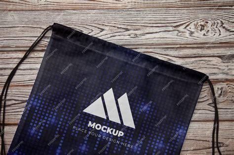Premium PSD | Gym sack mockup design