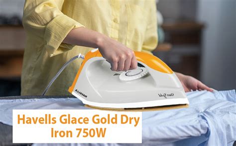 Buy Havells Glace Gold Dry Iron 750W Online at Low Prices in India ...