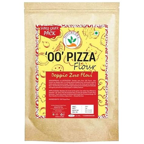 Nourcery Italian Style '00' Pizza Flour, 1Kg (Doppio Zero Flour ...